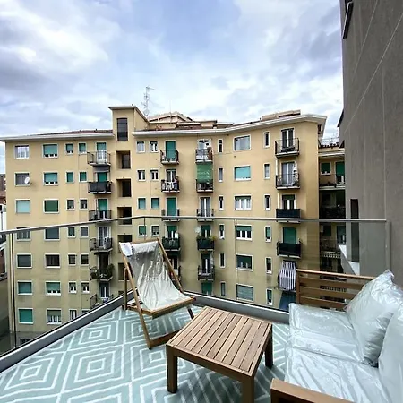 Luma Apartment: Luxurious Terrace In Skyscraper 5 Minutes From Duomo * Milánó